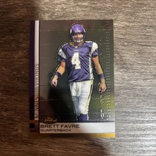 2009 Topps Finest - Brett Favre #4 Refractor