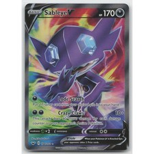Sableye V (Full Art) Holo Sword & Shield Base Set 194/202 UR NM Pokemon on eBay