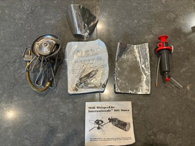 New Msr International Series 600 Backpacking Stove