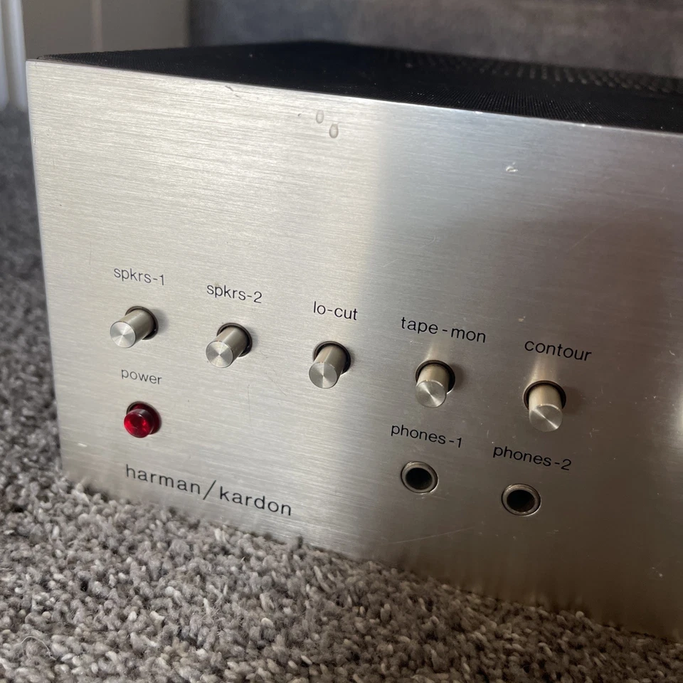 Amplificador de Control Estereofónico Harman Kardon A401 Años 70 De Colección A-401 LEER Foto 2 de 4