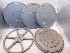 Lot of 4 Vintage Super 8 Film Reels Splice Tape