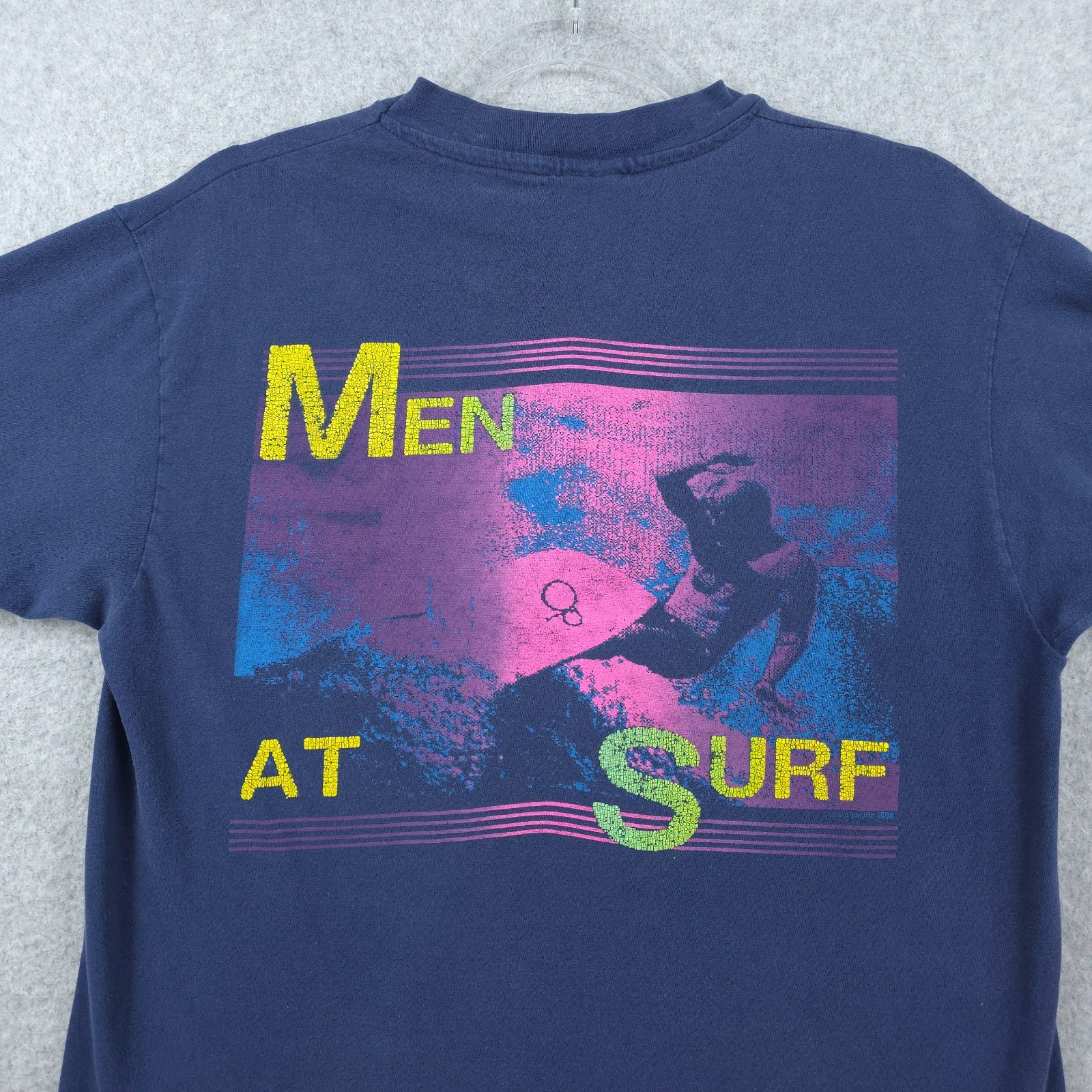 Vintage Ocean Pacific Shirt Mens Large 80s 90s Single Stitch Surf Wear Surfing