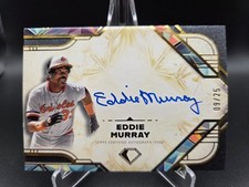 2025 Topps Diamond Icons Eddie Murray Auto On Card HOF 9/25 #DIA-EMU