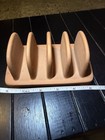 Henry Watson Pottery Original Suffolk Beige Ceramic 5-Slice Toast Rack — photo 5