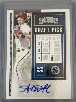 2020 Panini Contenders - Draft Pick Ticket 2 Alika Williams #DPT2-WI (AU, RC)