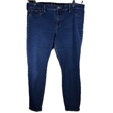 Gap Jeans Womens 16/33 Blue Favorite Jegging Denim Medium Wash Mid Rise