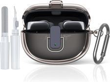 Secure Lock for Bose Ultra Open Earbuds Case 2024 , Clear Gray