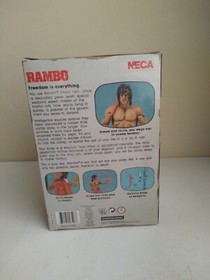 NECA ULTIMATE RAMBO NES FIGURE NINTENDO ATARI REEL TOYs  SYLVESTER STALLONE LOOK