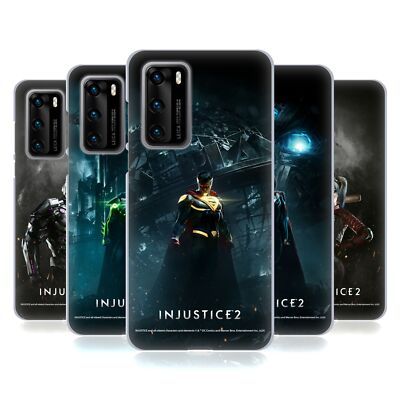 OFFICIAL INJUSTICE 2 CHARACTERS SOFT GEL CASE FOR HUAWEI PHONES 4