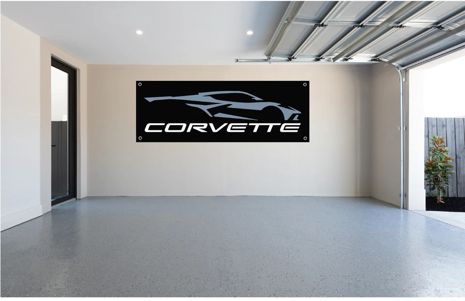 C8 Corvette Banner - Multiple Colors available - Image 3 of 4