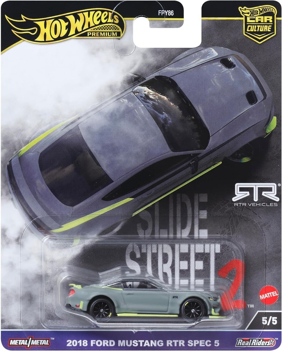 IN HAND 2024 Hot Wheels Car Culture Slide Street 2018 FORD MUSTANG