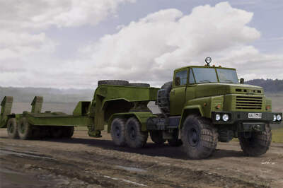 Hobby Boss 1/35 Hobby Boss Russian KrAZ-260B Tractor/CMAZ/ChMZAP-5247G SemiTrail