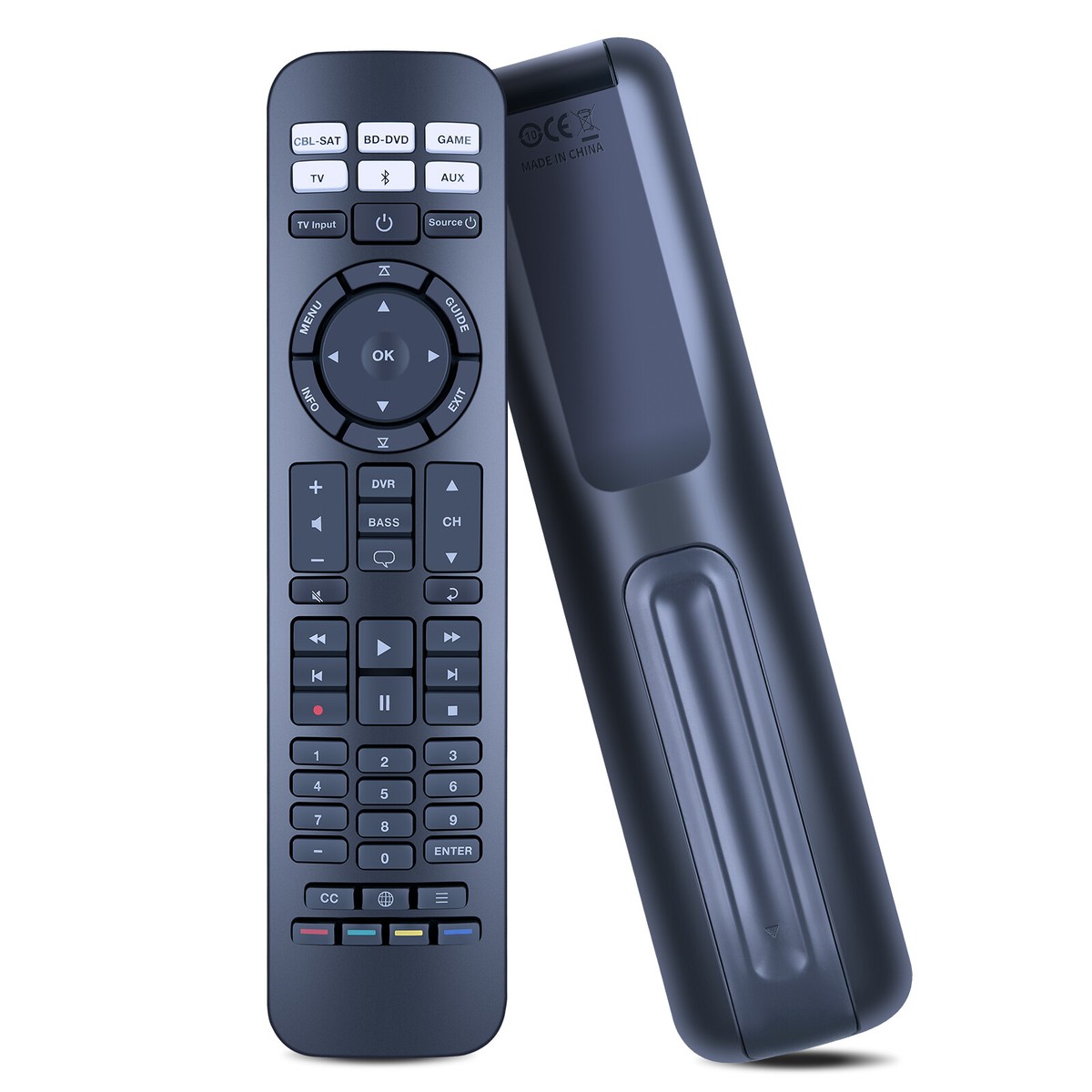 Motiexic リモコン Bose Solo 5 10 15 Series ii TVサウンドシステム/ 732522-1110 418775 410376 TVサウンドバーサウンドシステム CR2025バッテ Remote Control for Bose Solo 5 10 15 Series II TV Sound System