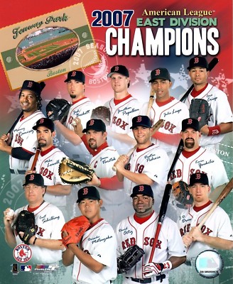 Boston Red Sox 07 American League East Division Champions