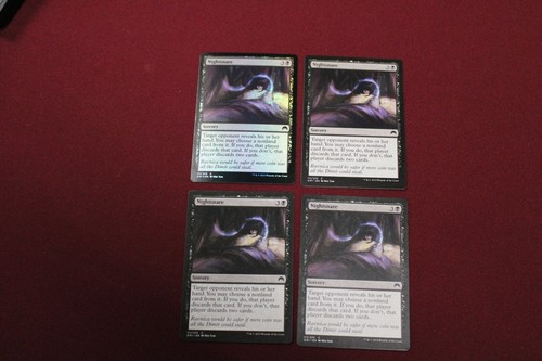 Nightmare x4 (1 Foil) Magic Origins ORI NM Never Played MTG - Picture 2 of 3