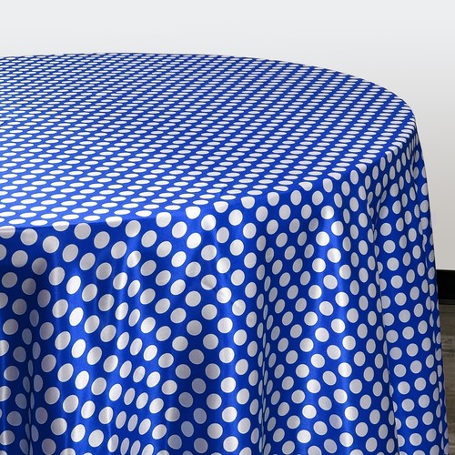 Satin Tablecloths for Weddings & Events Round 132 inch - Picture 69 of 70