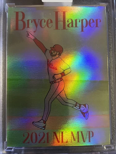 Topps Project 70 Card 830 - 1958 Bryce Harper by Oldmanalan FOIL 05/70
