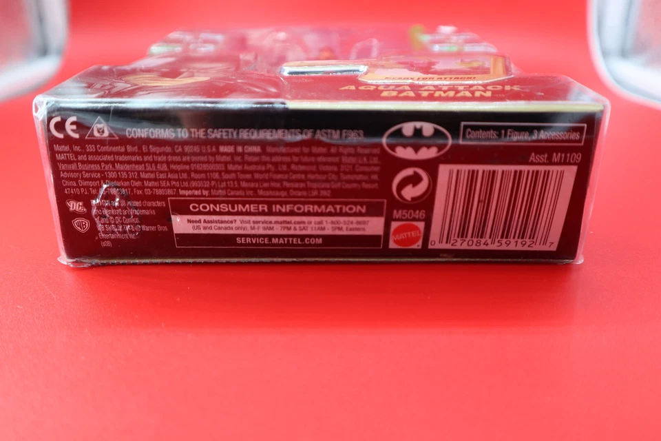 Figura Batman Caballero Oscuro Aqua Attack Batman - Caja Desgaste, Sellado, Artículo Exhibido Foto 2 de 3