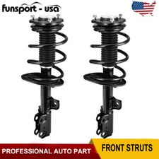 Pair Front Struts w/ Coil Springs Assembly For 2006 - 2012 Toyota RAV4 2.4L 2.5L