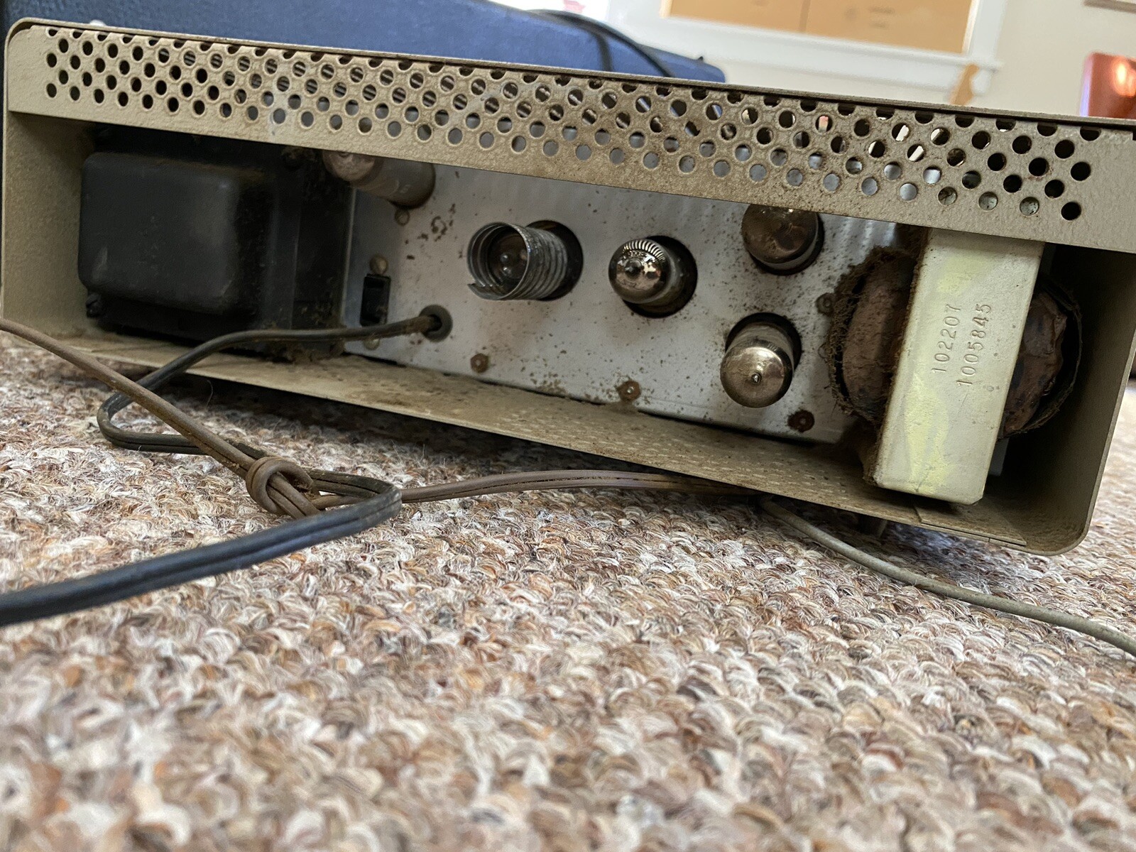 Vintage 1959 Allied Knight 6973 Mono Tube Amplifier eBay