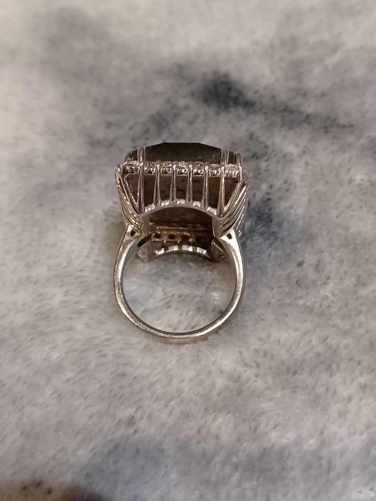 Labradorite Solid 925 Silver Statement Ring Hallm… - image 3