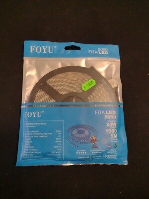  FOYU LED Strip - 5050 LED BAND 12V - 24W - 1080 LUMEN - 5 METER - IP65