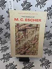 The WORLD OF M C ESCHER 1971 Art Book Prints 151 pps Graphic Artist Lithographs