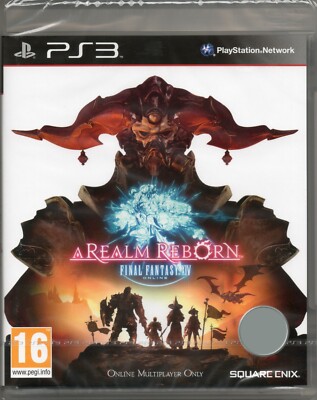 Final Fantasy XIV: A REALM REBORN SPIEL PS3 ~ NEU / SEALED