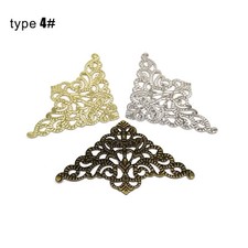 12/48pcs Jewelry Box Gift Case Book Scrapbook Album Corner Decorative Protector