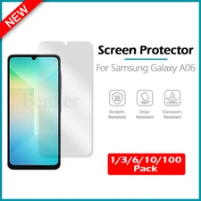 1-100 LOT LCD Ultra Clear Screen Protector for Android Phone Samsung Galaxy A06