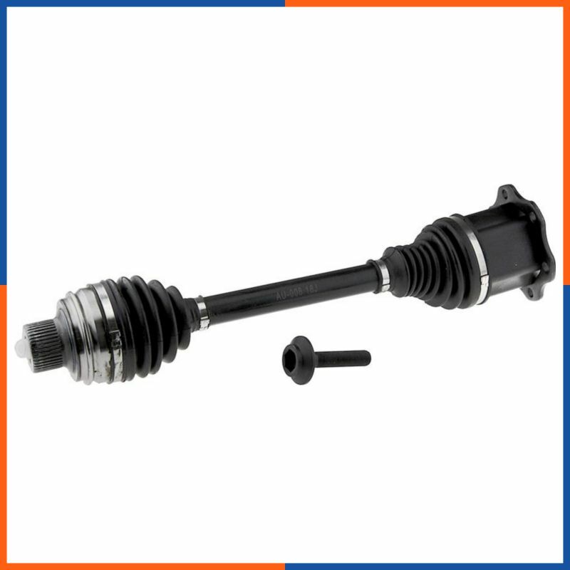 Arbre de transmission avant Audi 203317 anti-vibration en acier forgé