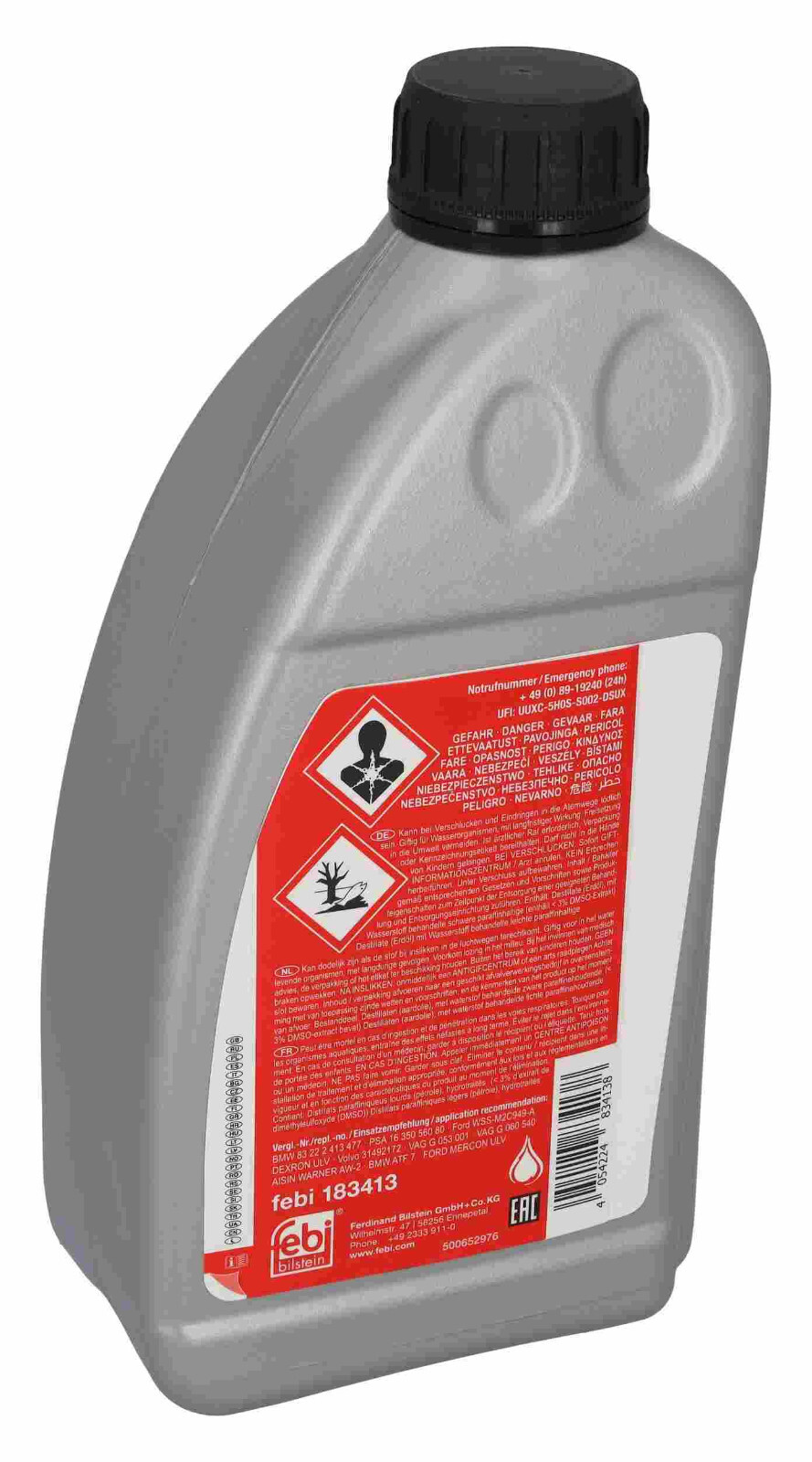 (5 LiTer) FEBI ATF Automatic Transmission Oil Fluids ATF-7 For BMW MiNi ...