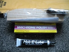 Awana Grand Prix Car Kit Simichrome Polish Graphite Lubricant