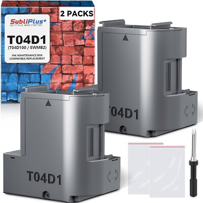 SubliPlus+ T04D1/T04D100 Ink Maintenance Box for ET-3750 ET-15000 ET-4760 ET-...