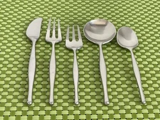 Towle Lauffer DESIGN 3 Stainless NORWAY Satin Smart Choice Flatware E2WU