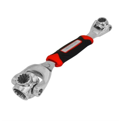 Amtech K1455 8 IN 1 MULTI SWIVEL WRENCH Covering 8 sizes  5/16 / 8mm - 3/4  19mm