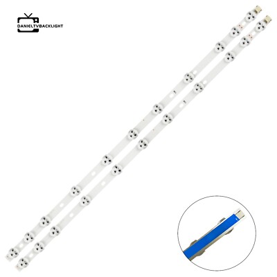 2 Stück TV LED Streifen Für 32HBT41U 32HB6J51U 32HB6T51U 32HE2000 SVV31539_REV