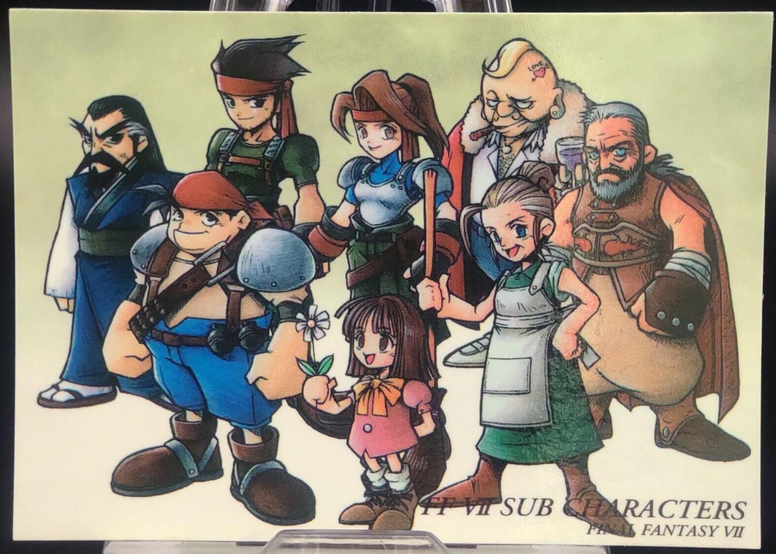 Sub 5 Character Sub Characters Final Fantasy FF Art Museum TCG Trading Cards Square ...