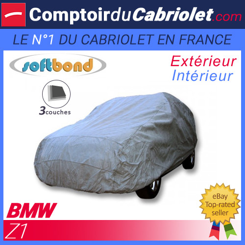 Bâche de protection BMW Z1 SoftBond housse auto mixte grise