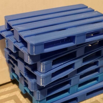 1:14 Plastik Europalette - RC Load Tamiya Truck Hauler scale