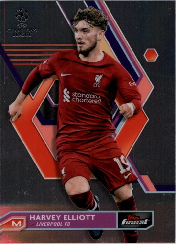 2022-23 Topps Finest UEFA Club Competitions Harvey Elliott #113