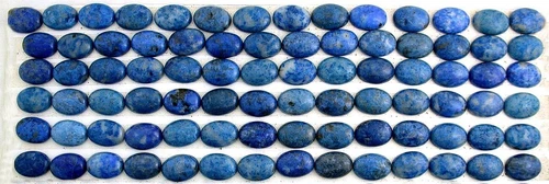 85 14x10 14mm x 10mm Oval Denim Lapis Cabochon Cab Gem CLOSEOUT EBS9458/122524 - product listing photo