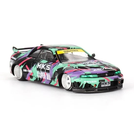 Mini GT Kaido House 1:64 Nissan Skyline GT-R (R33) HKS V1 Mini GT Kaido House 1:64 Nissan Skyline GT-R (R33) HKS V1