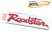 MX5 Red Rear Roadster Badge Logo Emblem Genuine Mazda MX-5 Mk1 NA 1989-1998