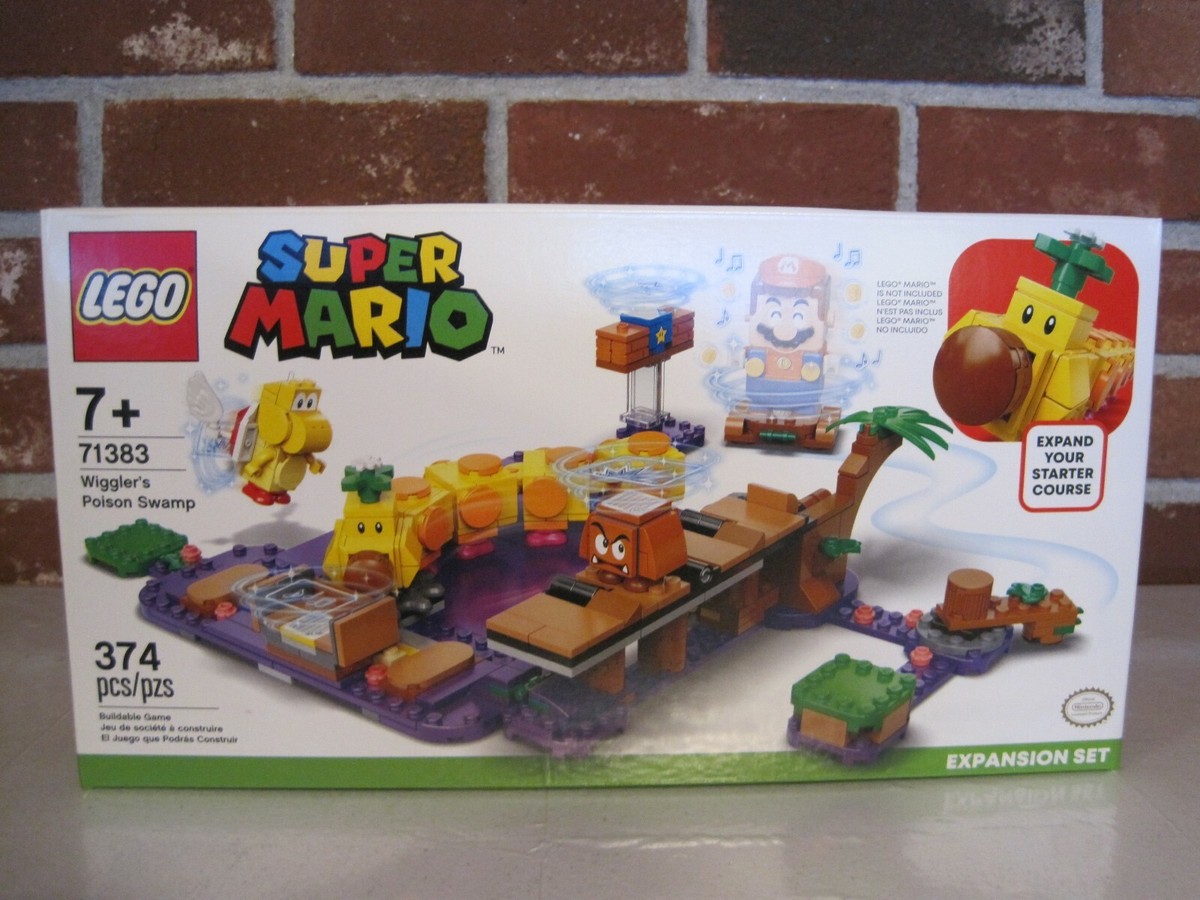 LEGO 71383 SUPER MARIO WIGGLER'S POISON SWAMP EXPANSION SET