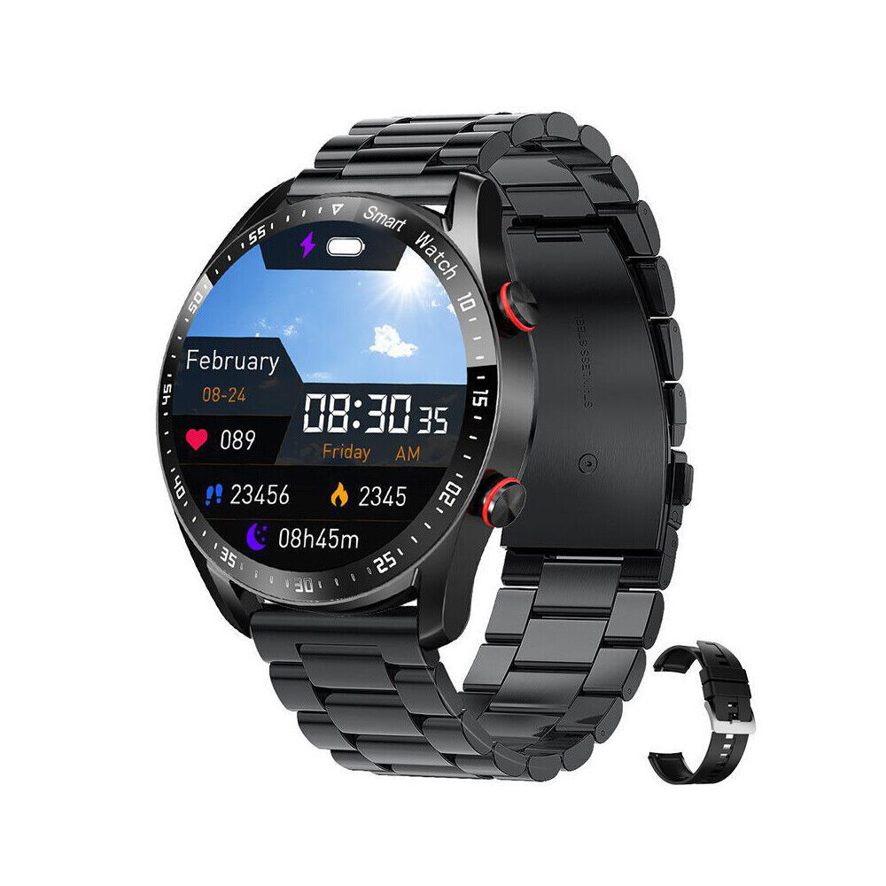 Bluetooth Smart Watch Men&Women Fitness Tracker Heart Rate Watch For iOS Android
