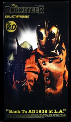 2006 Brand New The Rocketeer 2.0 Medicom Toy Real Action Heros 1/6 Scale Figure
