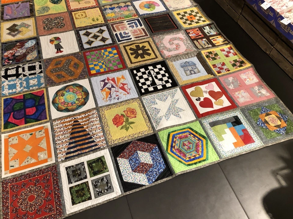 colcha patchwork - Imagen 4 de 4