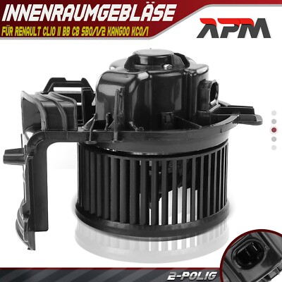 Gebläsemotor Innenraumgebläse 198W für Renault Clio 2 BB CB SB0/1/2 Kangoo KC0/1