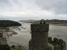 Photo 6x4 Conwy Castle Tower and Estuary Photo of the Chapel Tower taken  c2008